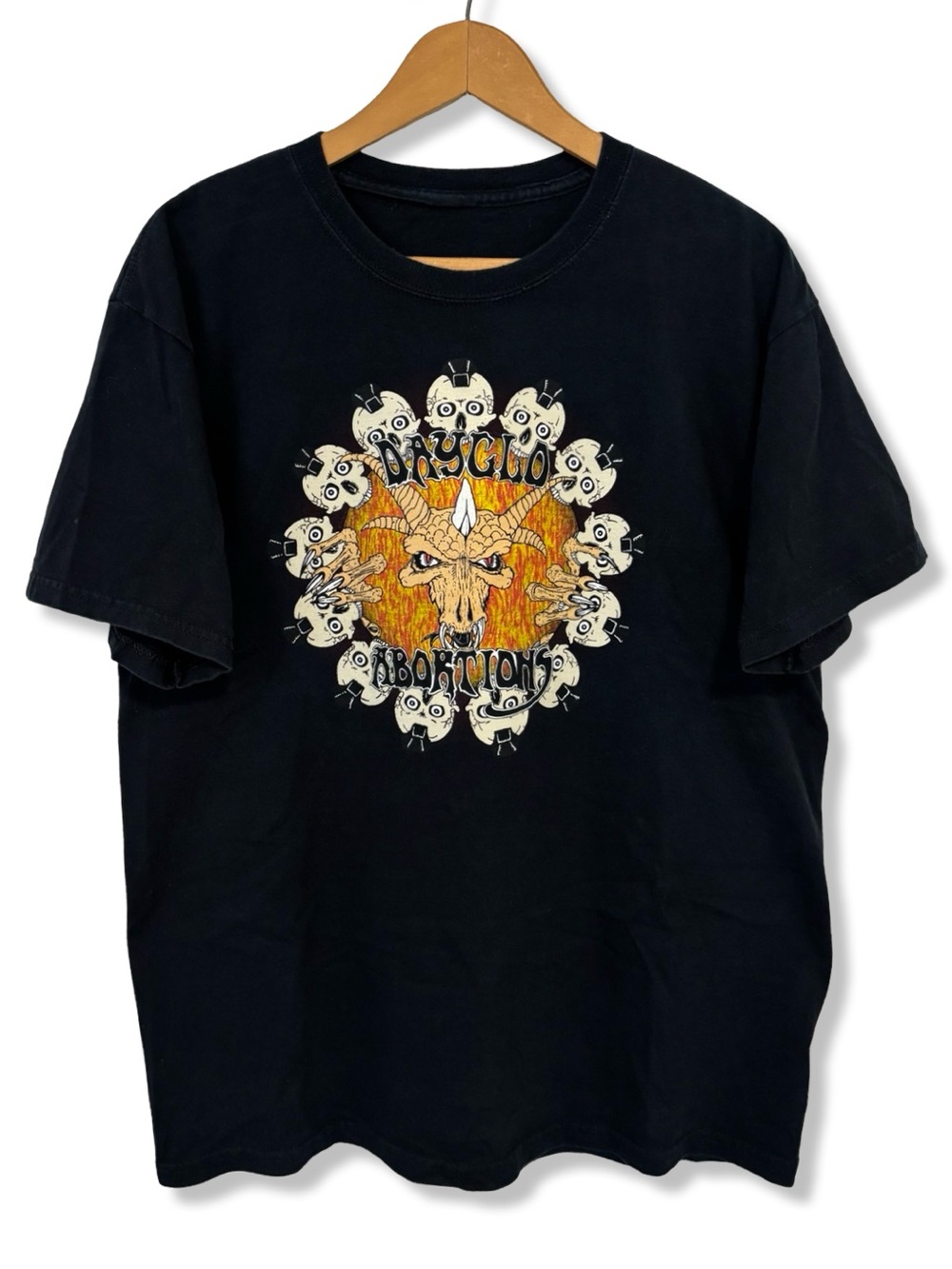 Vintage Dayglo Abortions Band T-Shirt